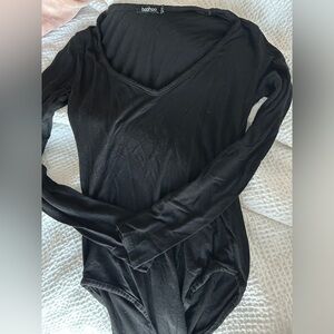 Boohoo black bodysuit